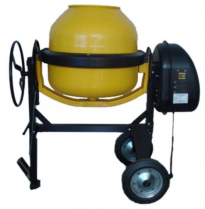เครื่องผสมคอนกรีตซีเมนต์ 260L ROHS โครงสร้าง Compcat แบบพกพา 0