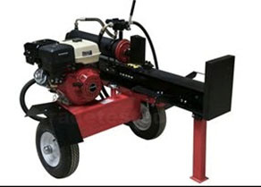 เครื่องย่อยไม้น้ำมันเบนซิน 9HP เครื่องแยกท่อนซุงให้อาหารอัตโนมัติ 1