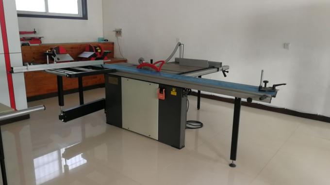 เครื่องรีดไม้แม่นยำ Mj2330e เลื่อยโต๊ะเลื่อนงานไม้ 0