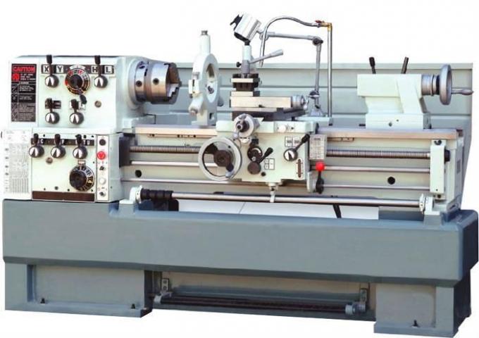 C6241 เครื่องกลึงโลหะซีเอ็นซี 230V โครงสร้างผนังคู่เครื่องกลึงโลหะแบบตั้งโต๊ะ 0