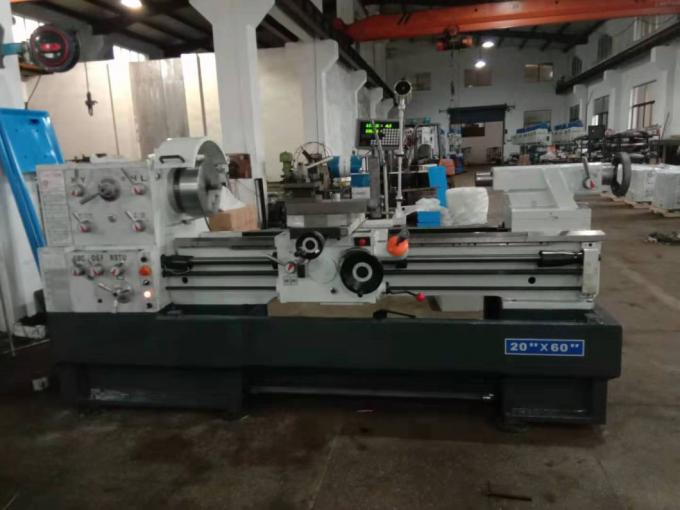 C6241 เครื่องกลึงโลหะซีเอ็นซี 230V โครงสร้างผนังคู่เครื่องกลึงโลหะแบบตั้งโต๊ะ 1