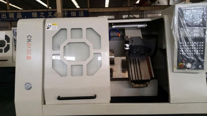 High Precision Electric Horziontal ซีเอ็นซี Matel Lathe