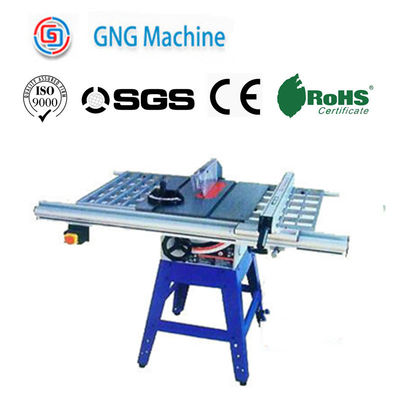 เครื่องอัดไม้แบบปรับความเร็วได้ ISO เลื่อยโต๊ะขนาดกะทัดรัด