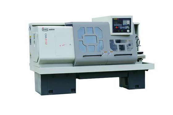 6000 รอบ / นาที คอมพิวเตอร์เลขควบคุมโลหะ Lathe X / Z Axis การตัด Feedrate 1-5000mm / นาที