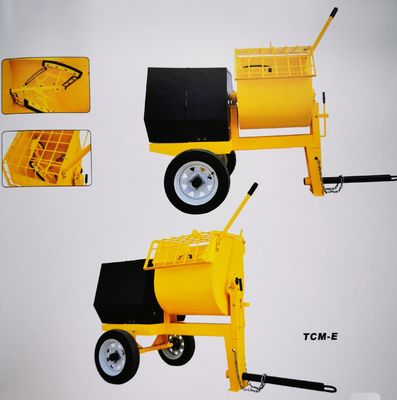 เครื่องผสมคอนกรีตสำหรับงานก่อสร้างดีเซล 500L เครื่องผสมคอนกรีตซีเมนต์
