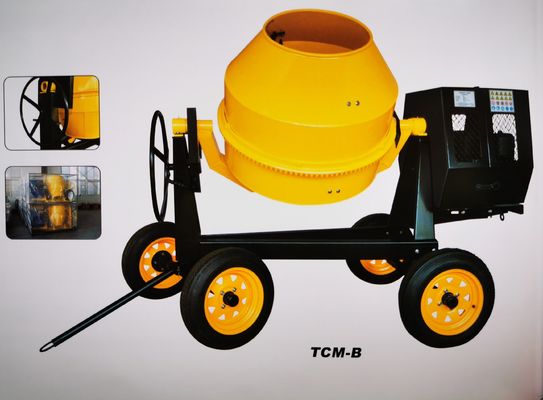 เครื่องผสมคอนกรีตไฟฟ้าก่อสร้าง 1.0mm เครื่องผสมคอนกรีตขนาดกลาง
