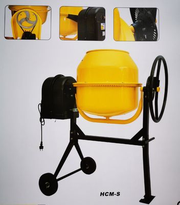 เครื่องผสมคอนกรีตไฟฟ้าแบบโรเตอร์ 650W พร้อมปากกลอง