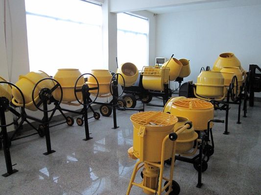 เครื่องผสมคอนกรีตไฟฟ้าแบบโรเตอร์ 650W พร้อมปากกลอง