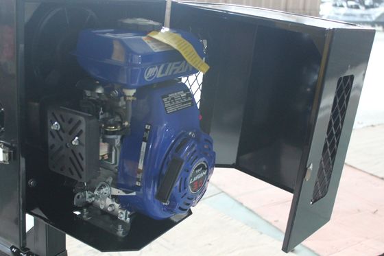 เครื่องผสมคอนกรีตมินิไฟฟ้าสองล้อ 250L พร้อมเฟืองแหวนเหล็กหล่อ