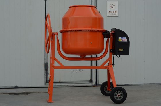 DIY เครื่องผสมคอนกรีตไฟฟ้า 140L เครื่องผสมคอนกรีตแบบพกพา