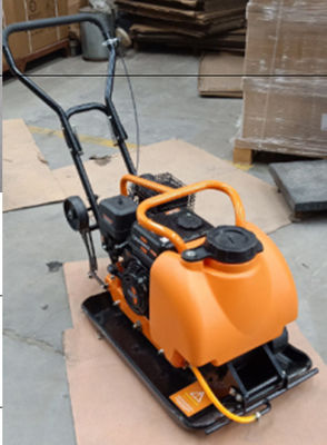 เครื่องอัดเพลทแบบใช้แก๊สซ่อมถนน 5.5HP เครื่องอัดแผ่นแทมเปอร์