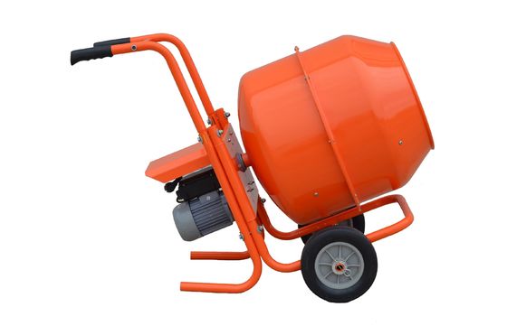 Barrow Type เครื่องผสมคอนกรีตขนาดเล็ก 140L เครื่องผสมคอนกรีตแบบพกพา