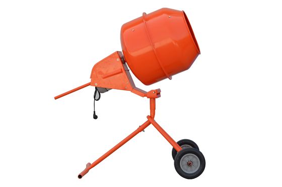 เครื่องผสมคอนกรีตไฟฟ้า 80L เครื่องผสมคอนกรีตขนาดเล็ก