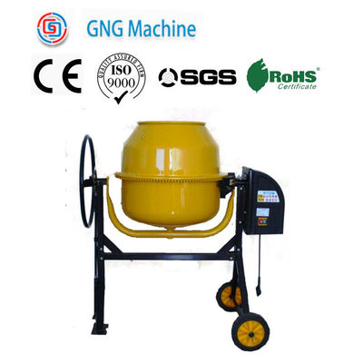 เครื่องผสมคอนกรีตไฟฟ้าขนาดเล็กสีส้ม ISO 9000 150l เครื่องผสมปูนซีเมนต์