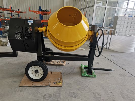 เครื่องผสมคอนกรีตซีเมนต์ก่อสร้างแบบเปียก 6.5HP กึ่งแห้ง