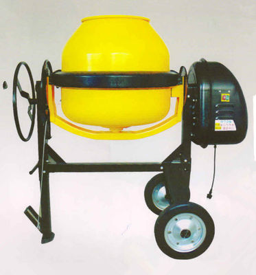 เครื่องผสมคอนกรีตไฟฟ้า 260L เครื่องผสมคอนกรีตอาคารแบบแห้งหรือเปียก
