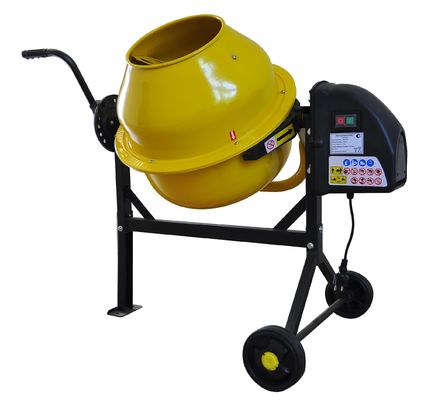 เครื่องผสมคอนกรีตซีเมนต์ 260L ROHS โครงสร้าง Compcat แบบพกพา