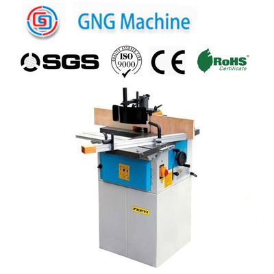 Electric Spindle Shaper Machine 30mm Wood Spindle Shaper เค้าโครงแนวนอน