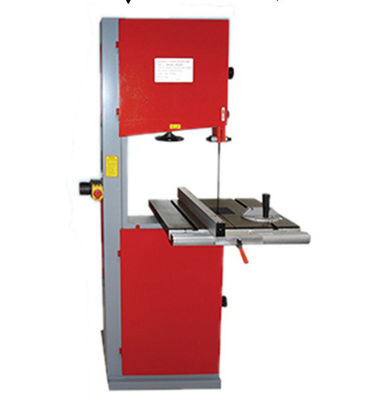 เครื่องเลื่อยสายพานไม้ไฟฟ้าความแม่นยำสูง 3HP เลื่อยไม้แนวนอน