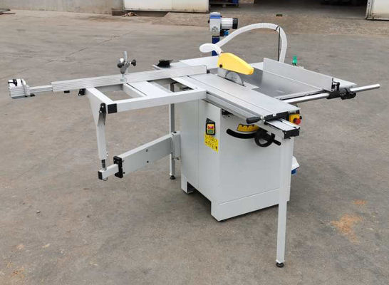 เครื่องกดไม้ 1500W เลื่อยโต๊ะงานไม้กึ่งอัตโนมัติ