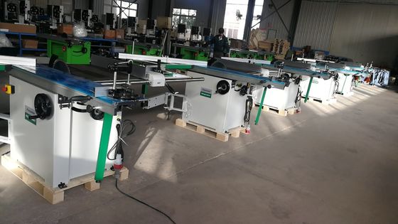 50HZ ซีเอ็นซี Sliding Table Saw เครื่องเลื่อยแผง ซีเอ็นซี ปรับความเร็วได้