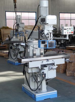 เครื่องเจาะมิลลิ่ง 3HP ISO 9001 Universal Milling Machine