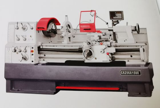 C6251 เครื่องกลึงโลหะซีเอ็นซี Heavy Duty Super Rigidity เครื่องกลึงโลหะเฟสเดียว